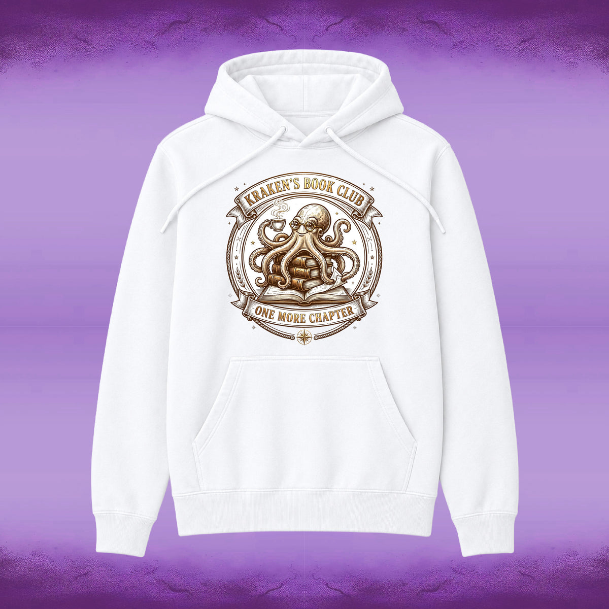 "Kraken's Book Club" Pullover Hoodie