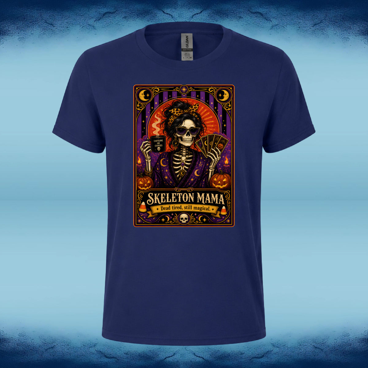 "Skeleton Mama" Halloween Tee