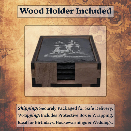 wood holder shot