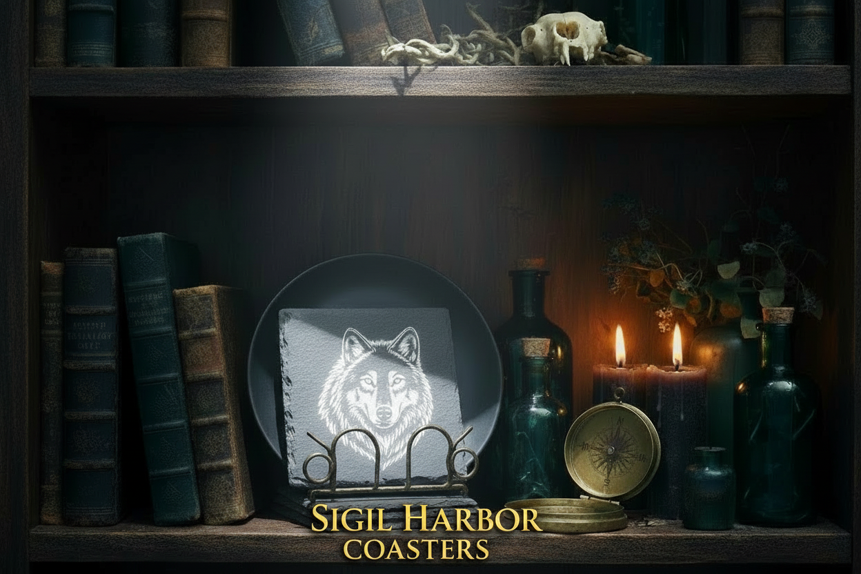 Sigil Harbor Coasters Text