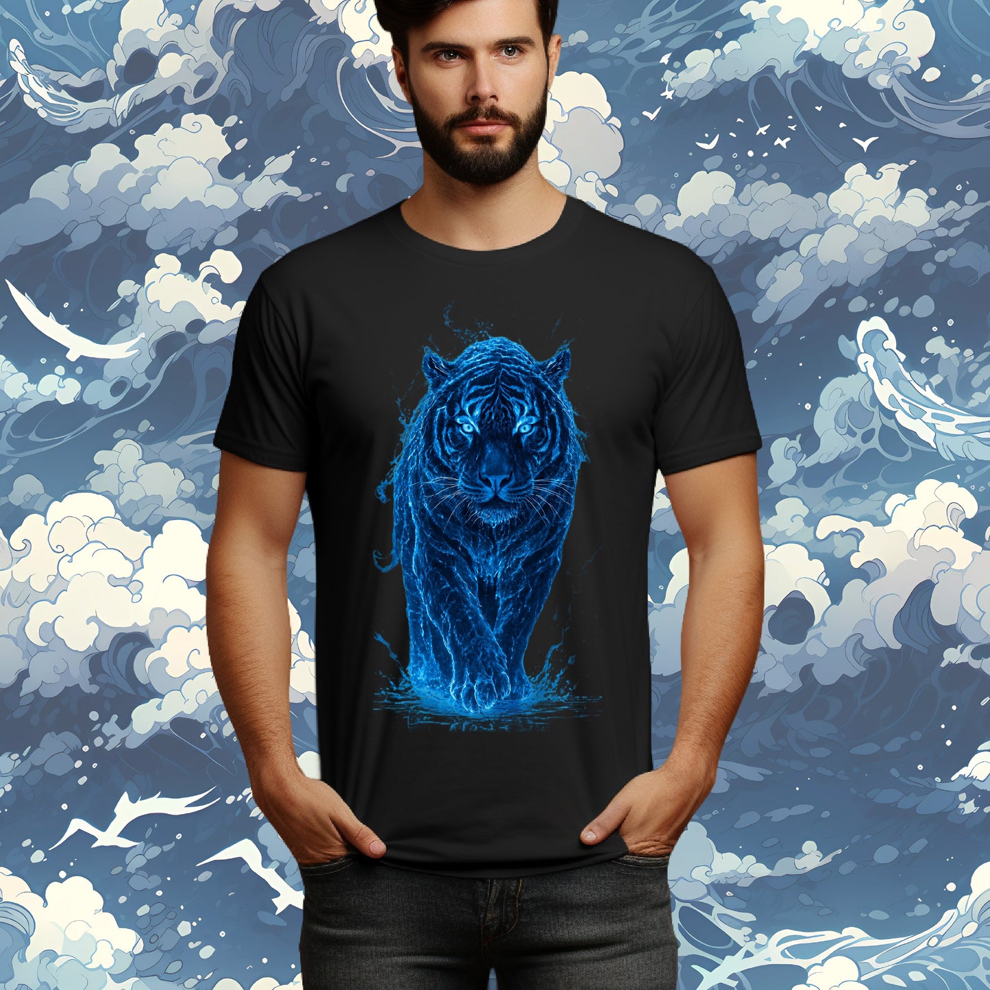Abyssal Tiger Graphic Tee — Sigil Harbor