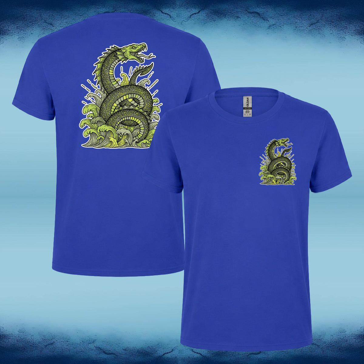 Emerald Leviathan Graphic Tee — Sigil Harbor