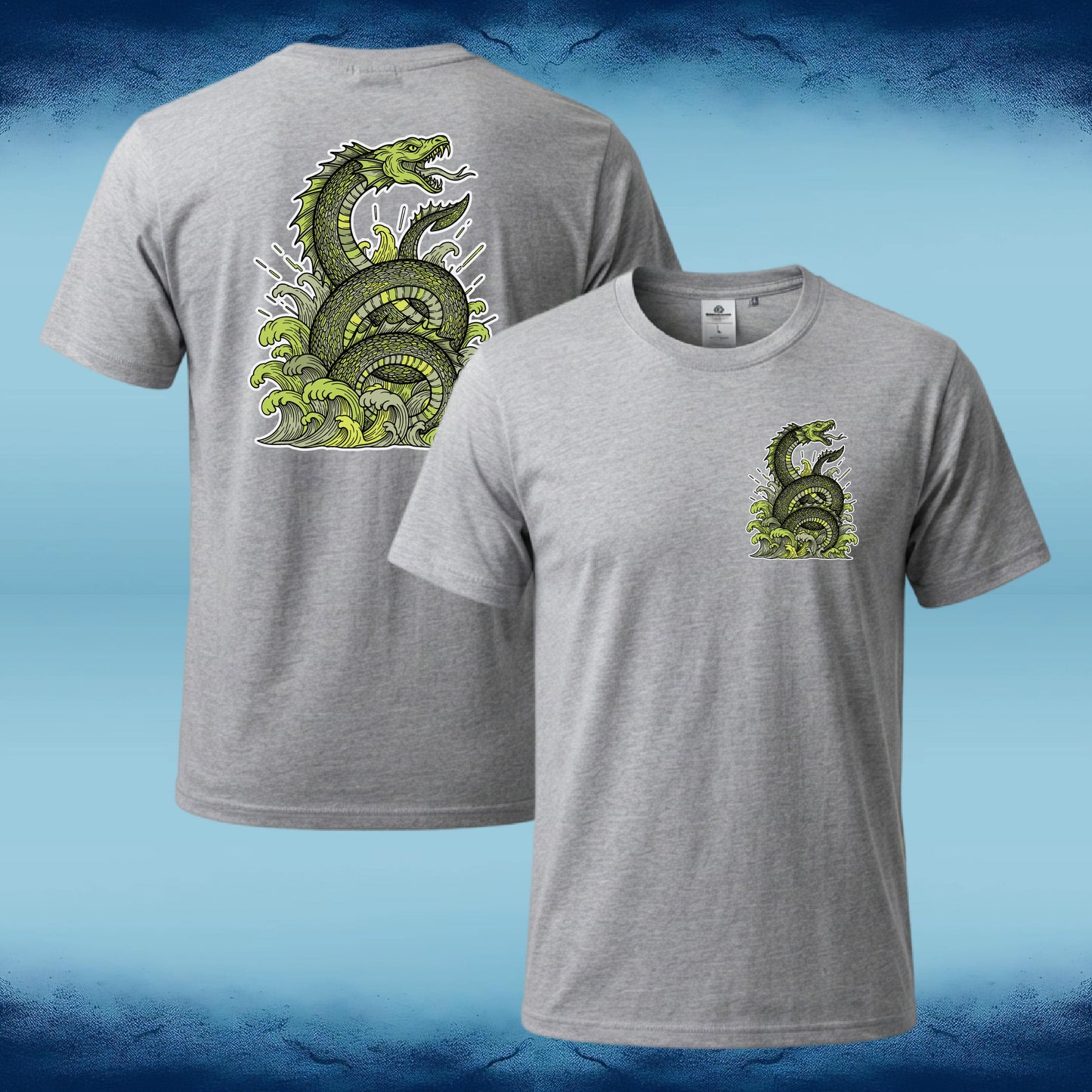 Emerald Leviathan Graphic Tee — Sigil Harbor