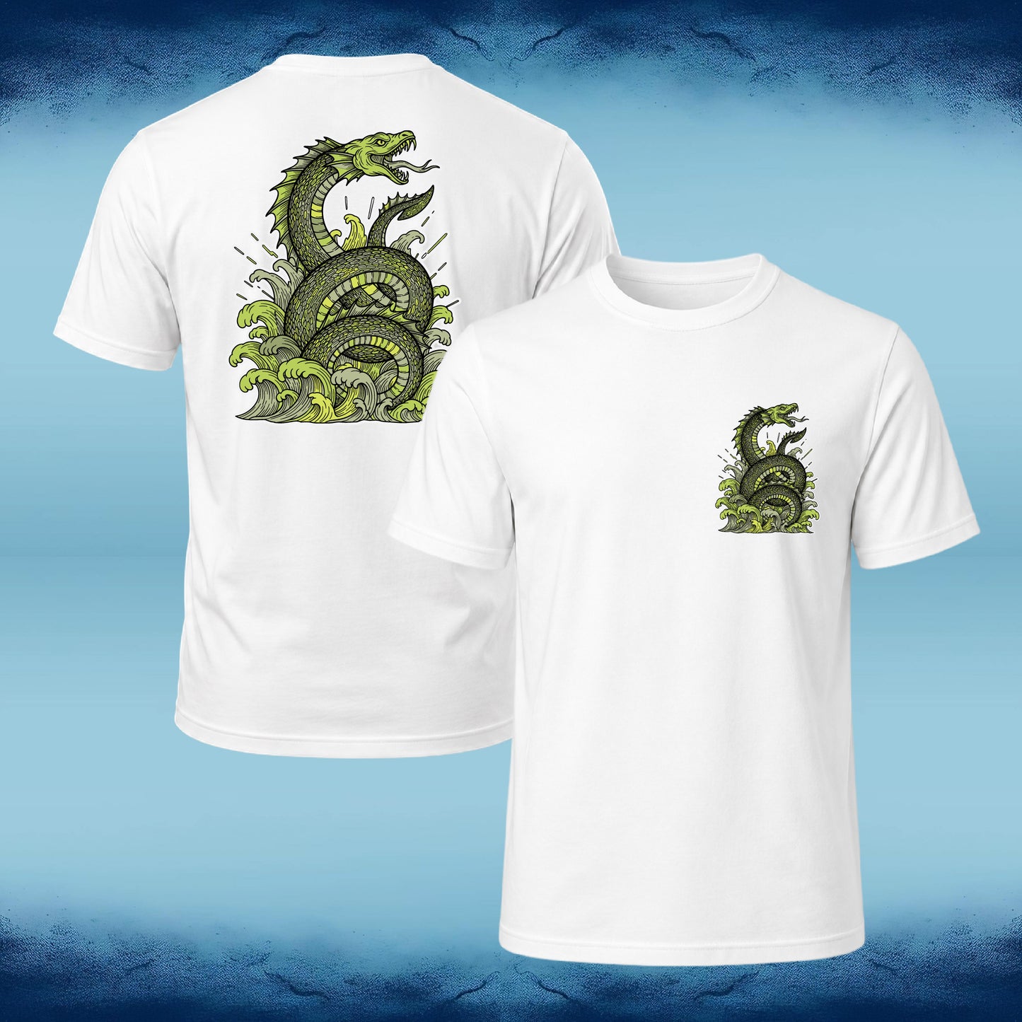 Emerald Leviathan Graphic Tee — Sigil Harbor