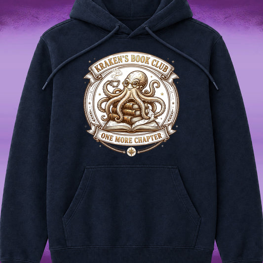 "Kraken's Book Club" Pullover Hoodie