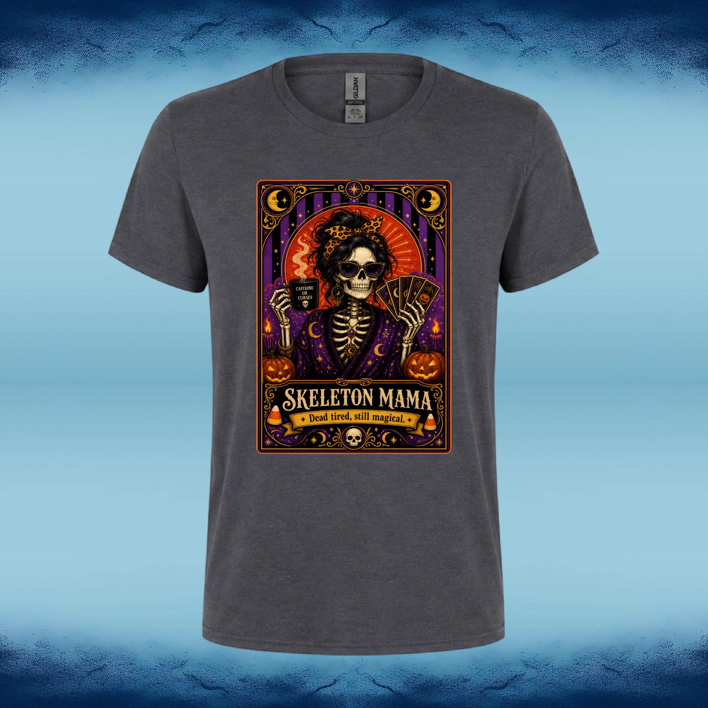 "Skeleton Mama" Halloween Tee
