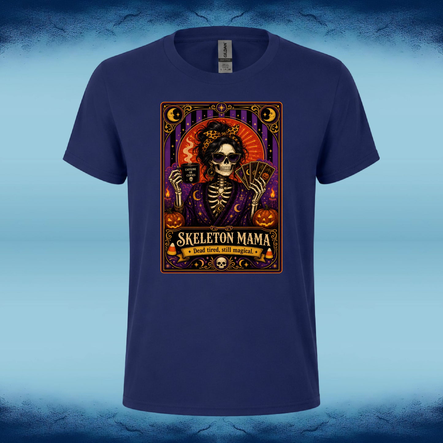 "Skeleton Mama" Halloween Tee
